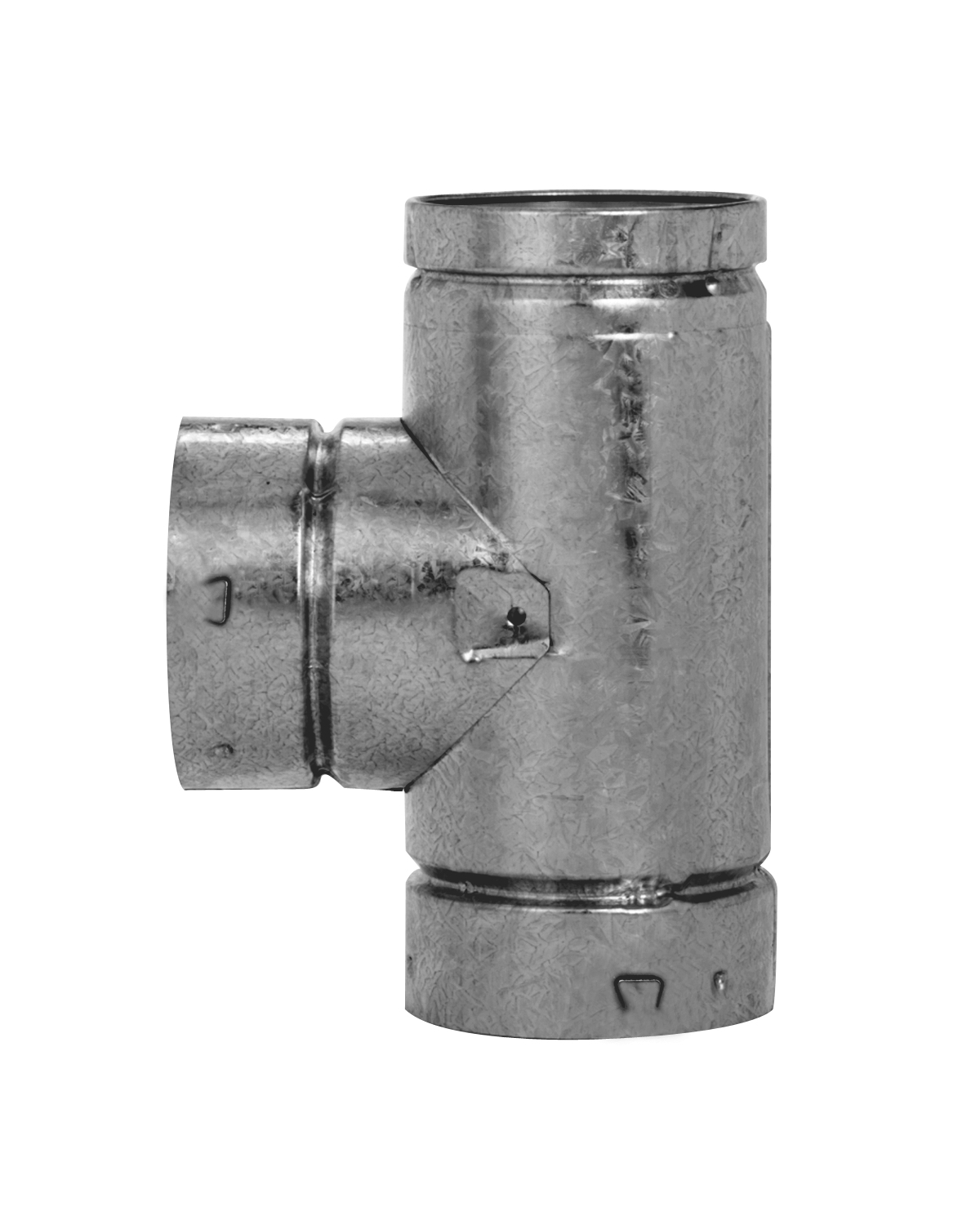 Length 36 In Selkirk 104036 Gas Vent Round Pipe Type B 4 In Diameter 