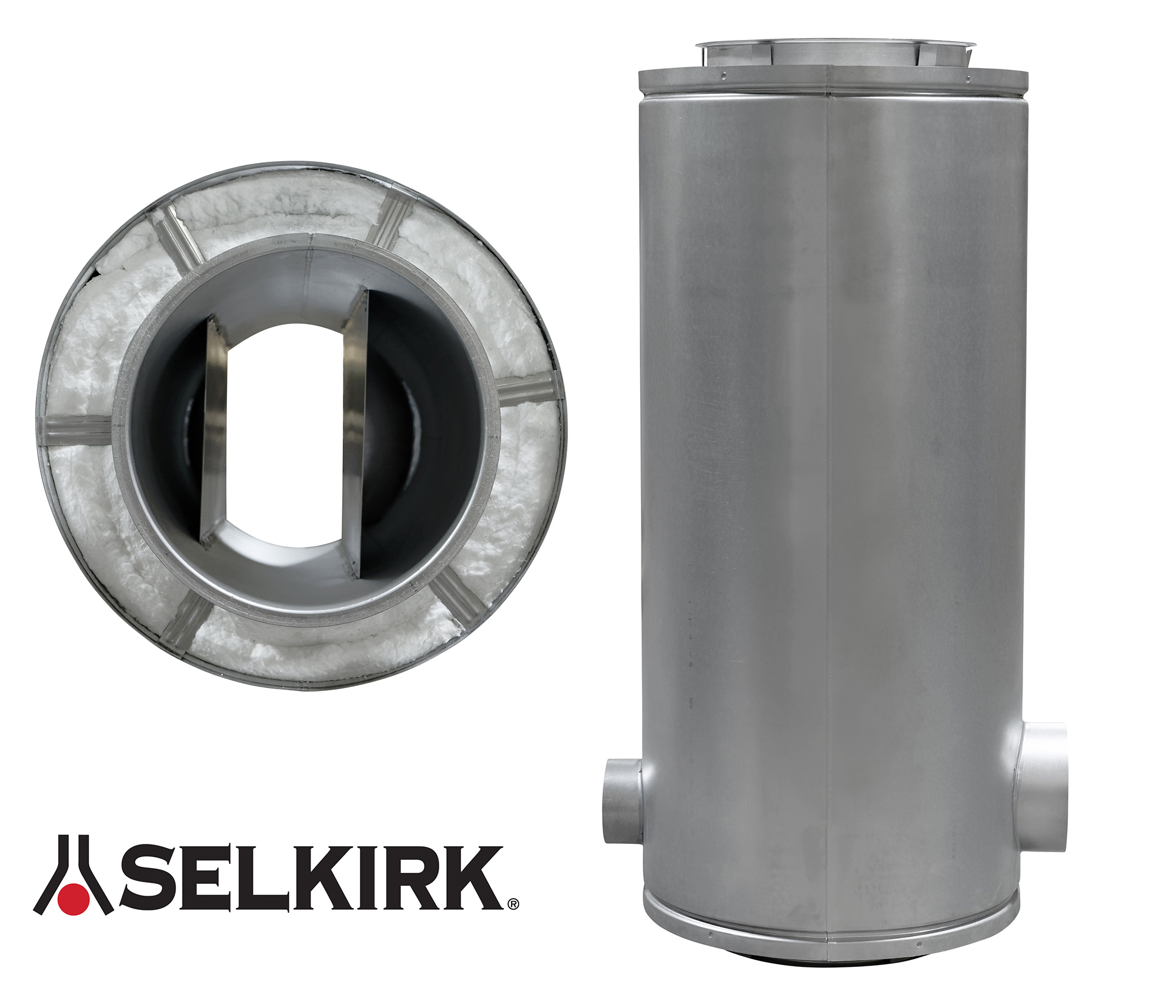 Ventilation Duct with Subduct Riser Model Z3/G Selkirk