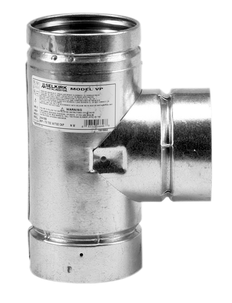 SELKIRK VP Pellet Pipe 3 In. x 3-7/16 In. x 45 deg Pellet Stove Pipe Elbow  - Farr's Hardware