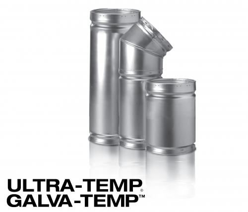 All-Fuel Chimney - Ultra-Temp/Galva-Temp Large Product Image